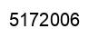 Number 5172006 black image