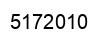 Number 5172010 black image