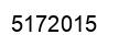 Number 5172015 black image