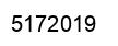 Number 5172019 black image