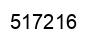 Number 517216 black image