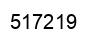 Number 517219 black image