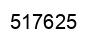 Número 517625 imagen negro