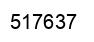 Number 517637 black image
