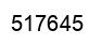 Number 517645 black image