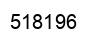 Number 518196 black image