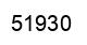 Number 51930 black image