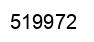 Number 519972 black image