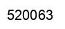Number 520063 black image