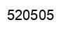 Number 520505 black image