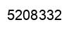 Number 5208332 black image
