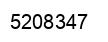 Número 5208347 imagen negro