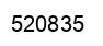 Number 520835 black image