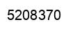 Número 5208370 imagen negro