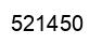 Número 521450 imagen negro