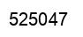 Number 525047 black image