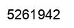 Number 5261942 black image