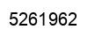 Number 5261962 black image