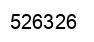 Número 526326 imagen negro