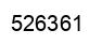 Number 526361 black image
