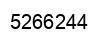 Número 5266244 imagen negro