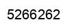 Número 5266262 imagen negro