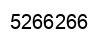 Número 5266266 imagen negro