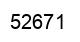 Number 52671 black image