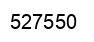 Number 527550 black image