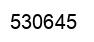 Number 530645 black image