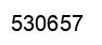 Number 530657 black image