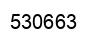 Number 530663 black image