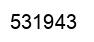 Number 531943 black image