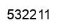 Number 532211 black image