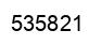 Número 535821 imagen negro