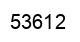 Número 53612 imagen negro