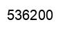 Número 536200 imagen negro