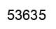 Número 53635 imagen negro