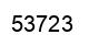Number 53723 black image