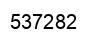 Número 537282 imagen negro
