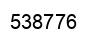 Número 538776 imagen negro