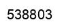 Número 538803 imagen negro