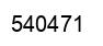 Number 540471 black image