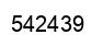 Number 542439 black image