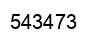 Number 543473 black image