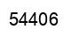 Número 54406 imagen negro