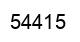 Número 54415 imagen negro