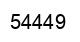 Number 54449 black image