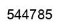 Número 544785 imagen negro