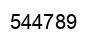 Número 544789 imagen negro